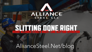 Slitting Done Right: Inside Alliance Steel’s Multi-Line Slitting Operation