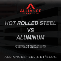 Hot Rolled Steel vs. Aluminum: Choosing the Right Material for Solar Power Projects